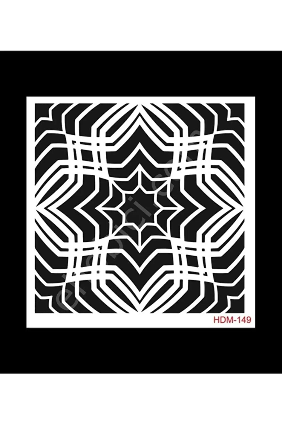 Home Dekor Stencil HDM149 ( 25 x 25 )
