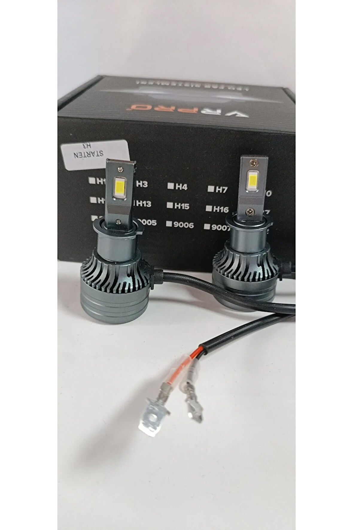 VRPRO STARTEN H3 SLİM LED XENON 12000 LÜMEN GARANTİLİ Profesyonel LED