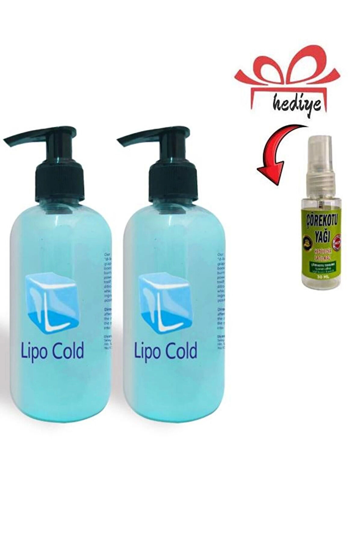Lıpo Cold Selulitlerinize ve Fazla Yaglarınıza Karşı Bakım ve Masaj Kremi 250 ml x 2 ad.