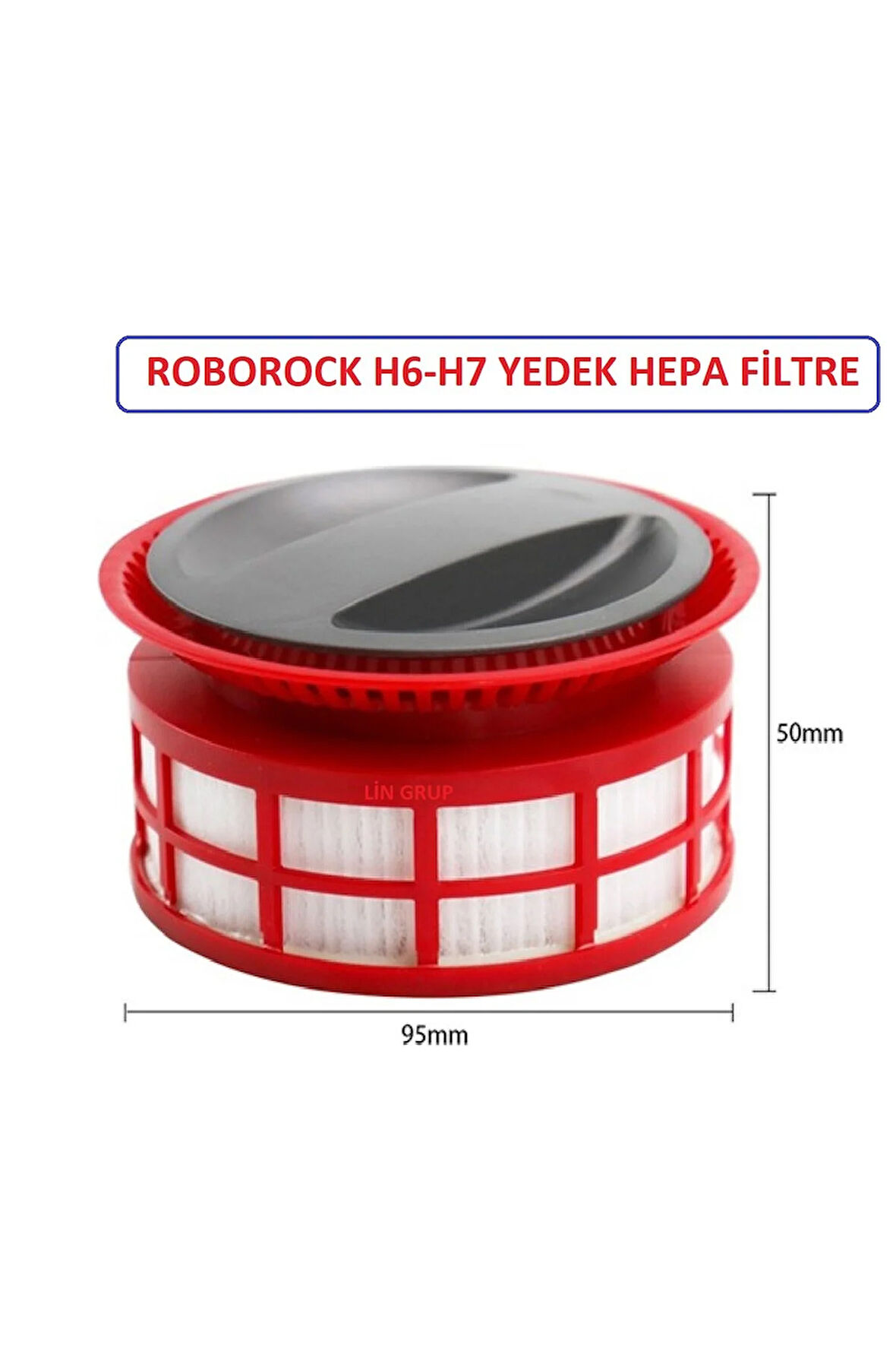 Roborock H6 H7 Dikey Şarjlı El Süpürgesi Uyumlu 1 Adet Filtre