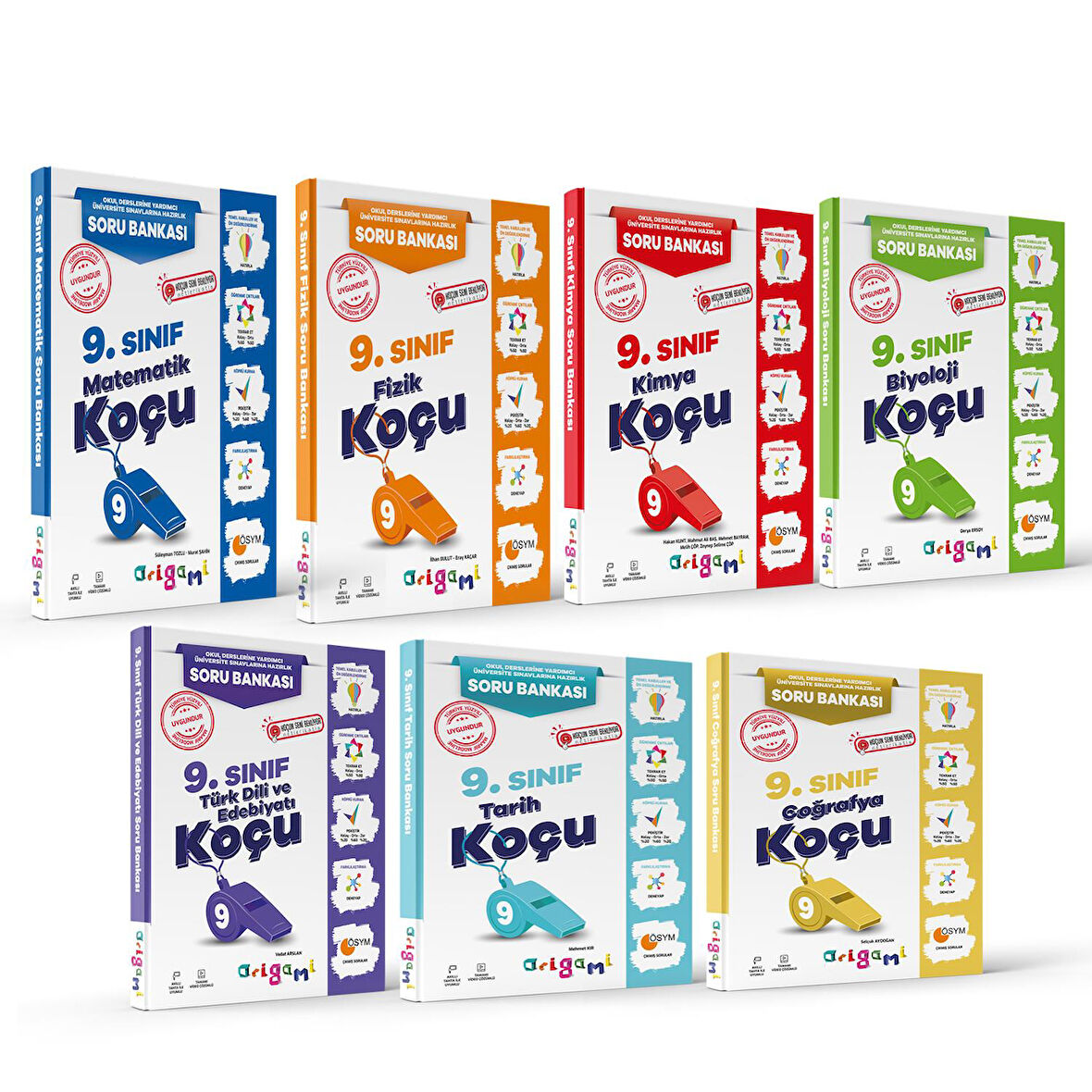 Tammat 9.Sınıf Soru Bankası Seti 7 Kitap
