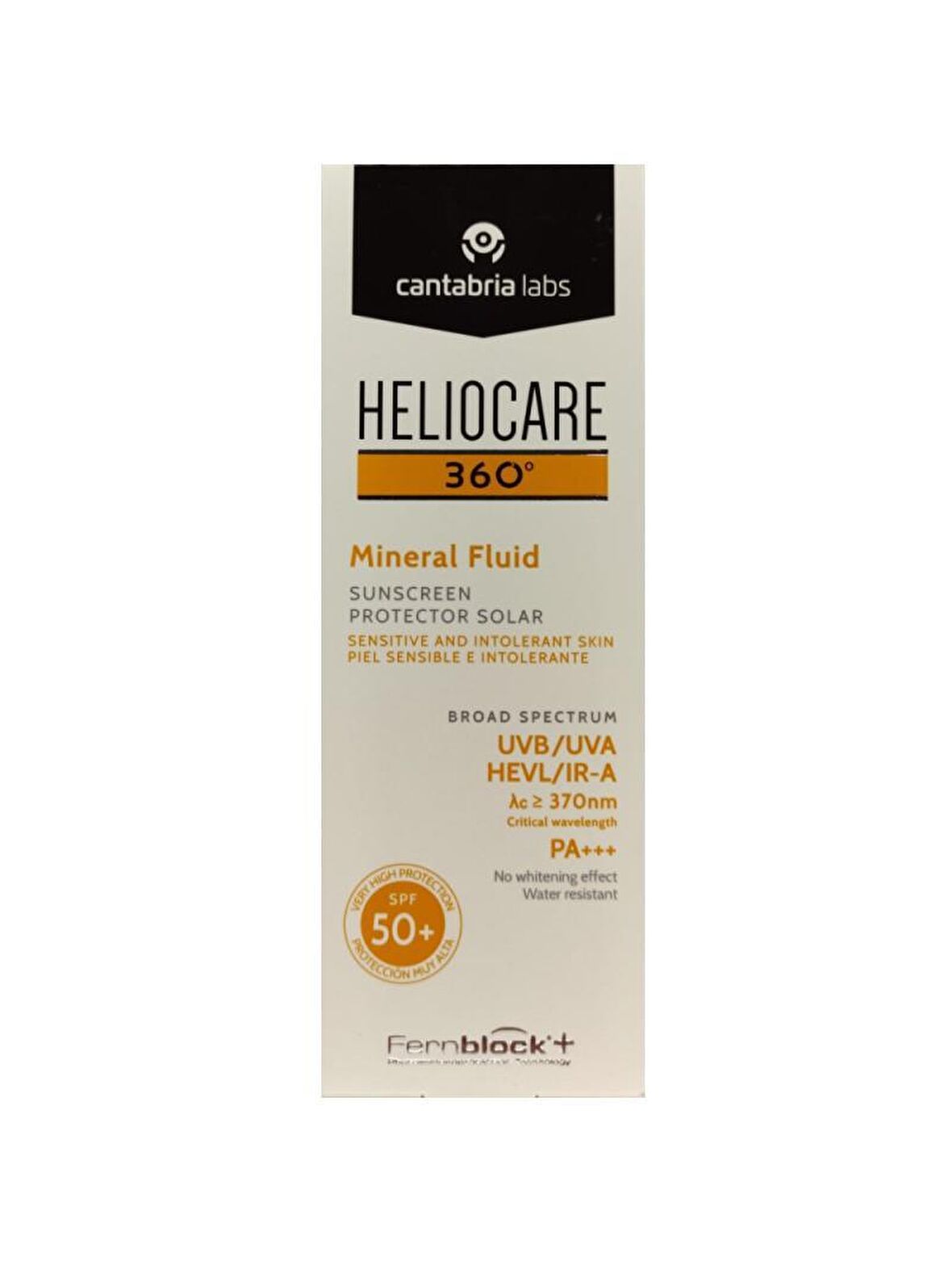 Heliocare 360 Mineral Fluide 50 Faktör Tüm Cilt Tipleri İçin Renksiz Güneş Koruyucu Krem 50 ml