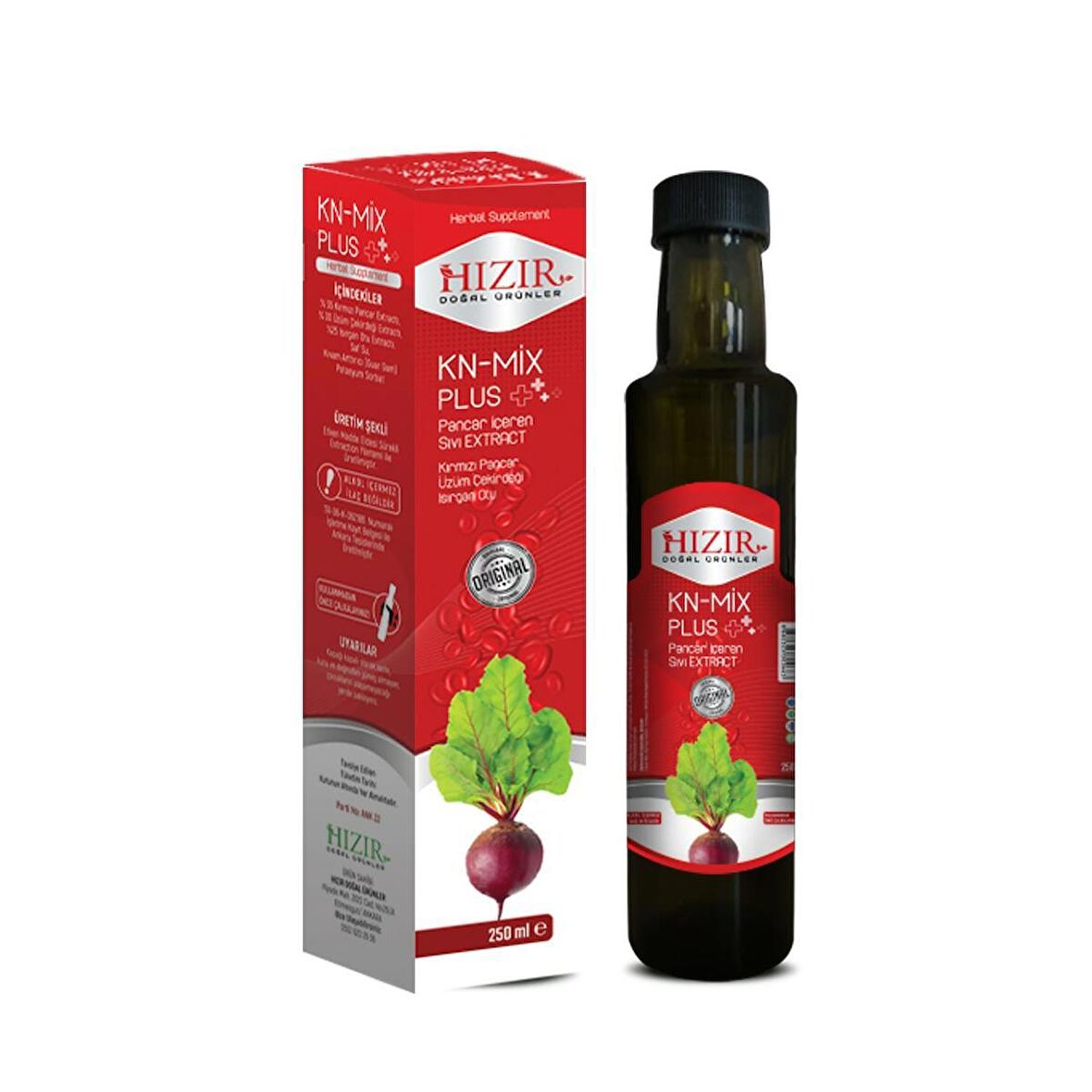 HIZIR DOĞAL ÜRÜNLER KN-MİX PLUS 250 ML