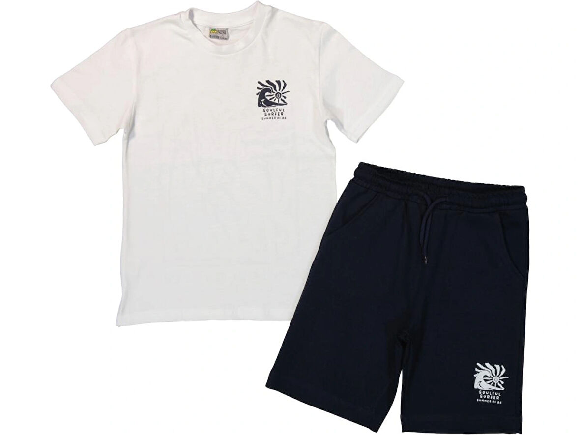 Erkek Çocuk Şortlu Basic Takım