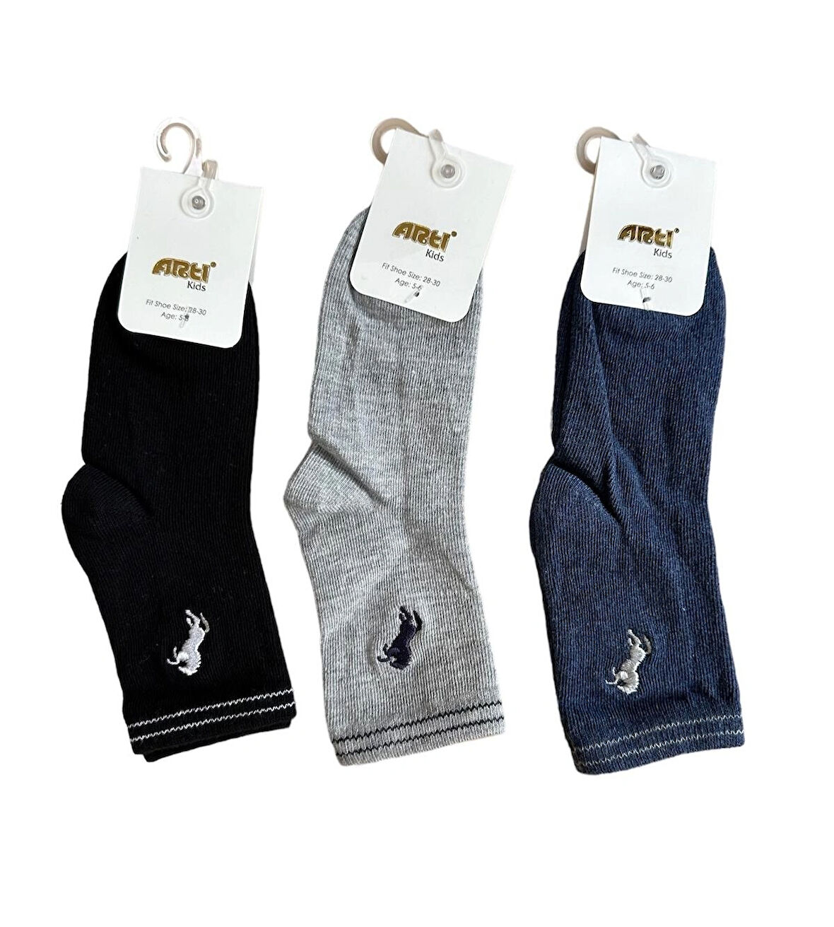 3'lü Benjamin Erkek Çocuk Soket Çorap Seti