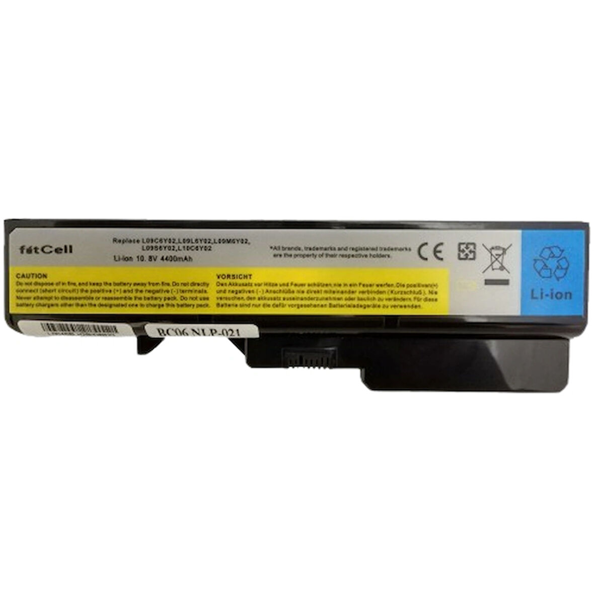 FitCell Lenovo L09C6Y02, L09L6Y02, L09N6Y02, L10C6Y02 Uyumlu Batarya Pil Battery