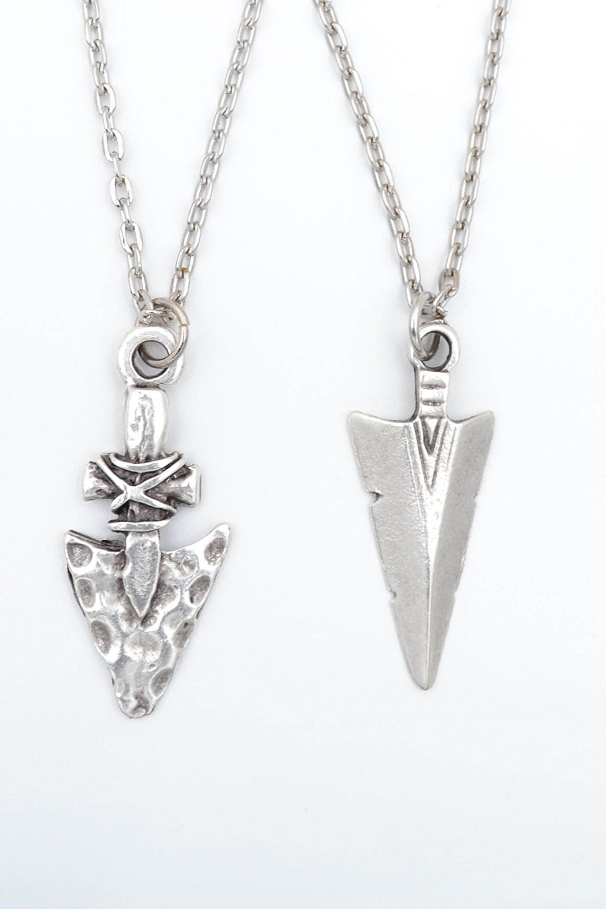 2'li Triagle Ok Ucu Kolye Seti