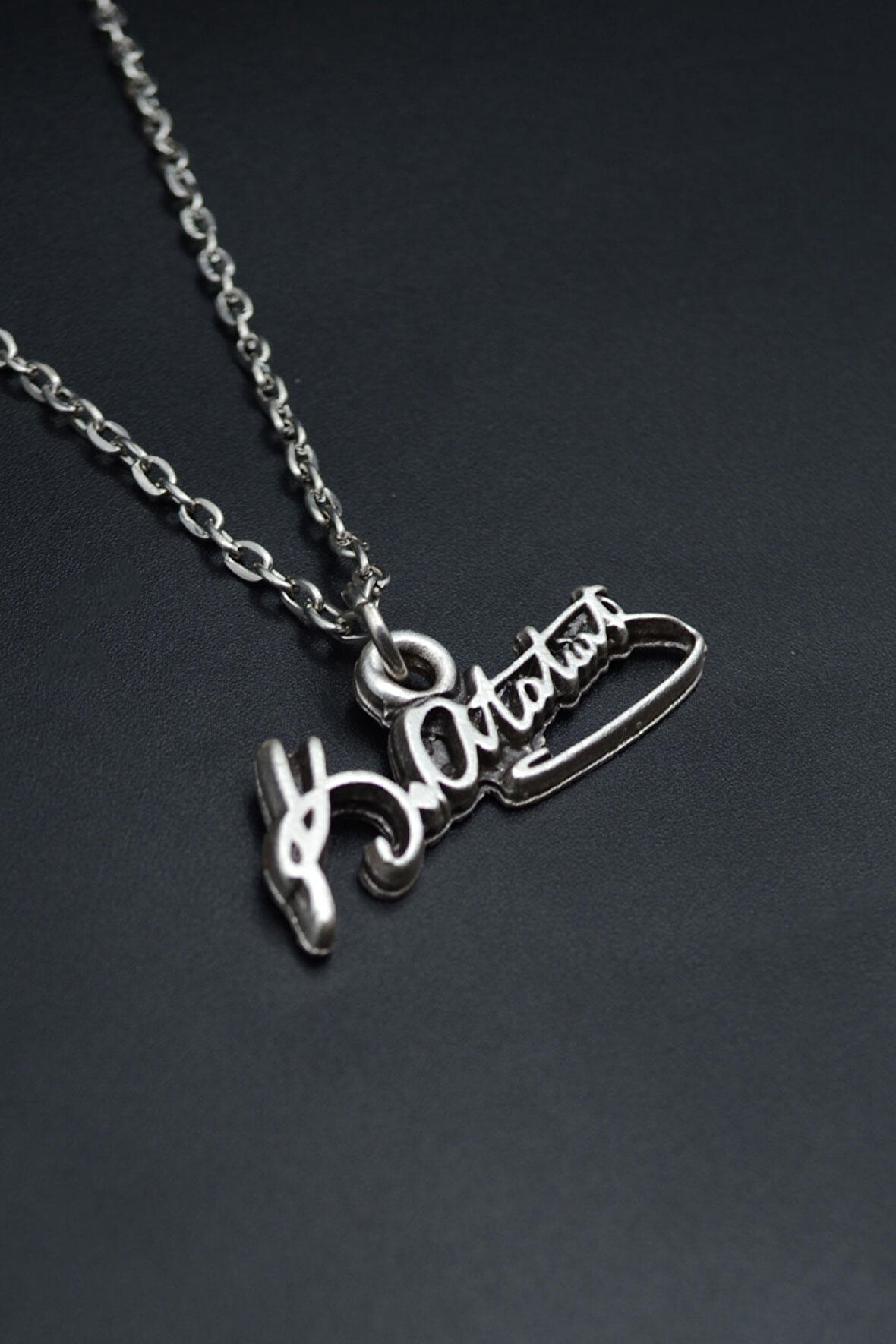 Mustafa Kemal Atatürk İmzalı Düz Zincir Kolye