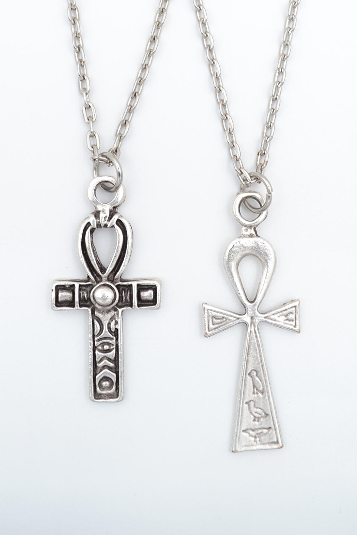 2'li Ankh Anahtarı - Nil'in Anahtarı Kolye Seti