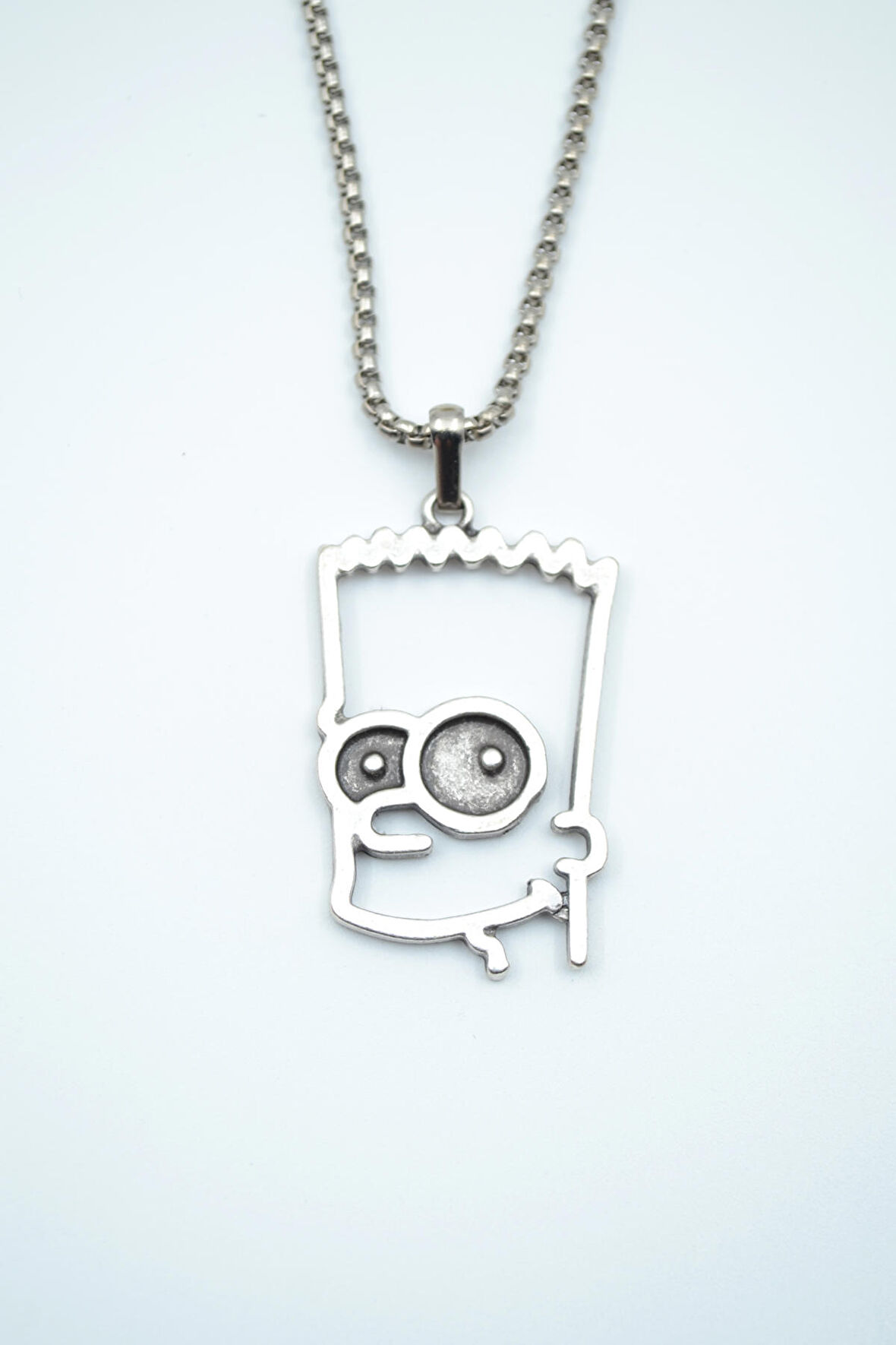 Bart Simpson Örme Zincir Kolye