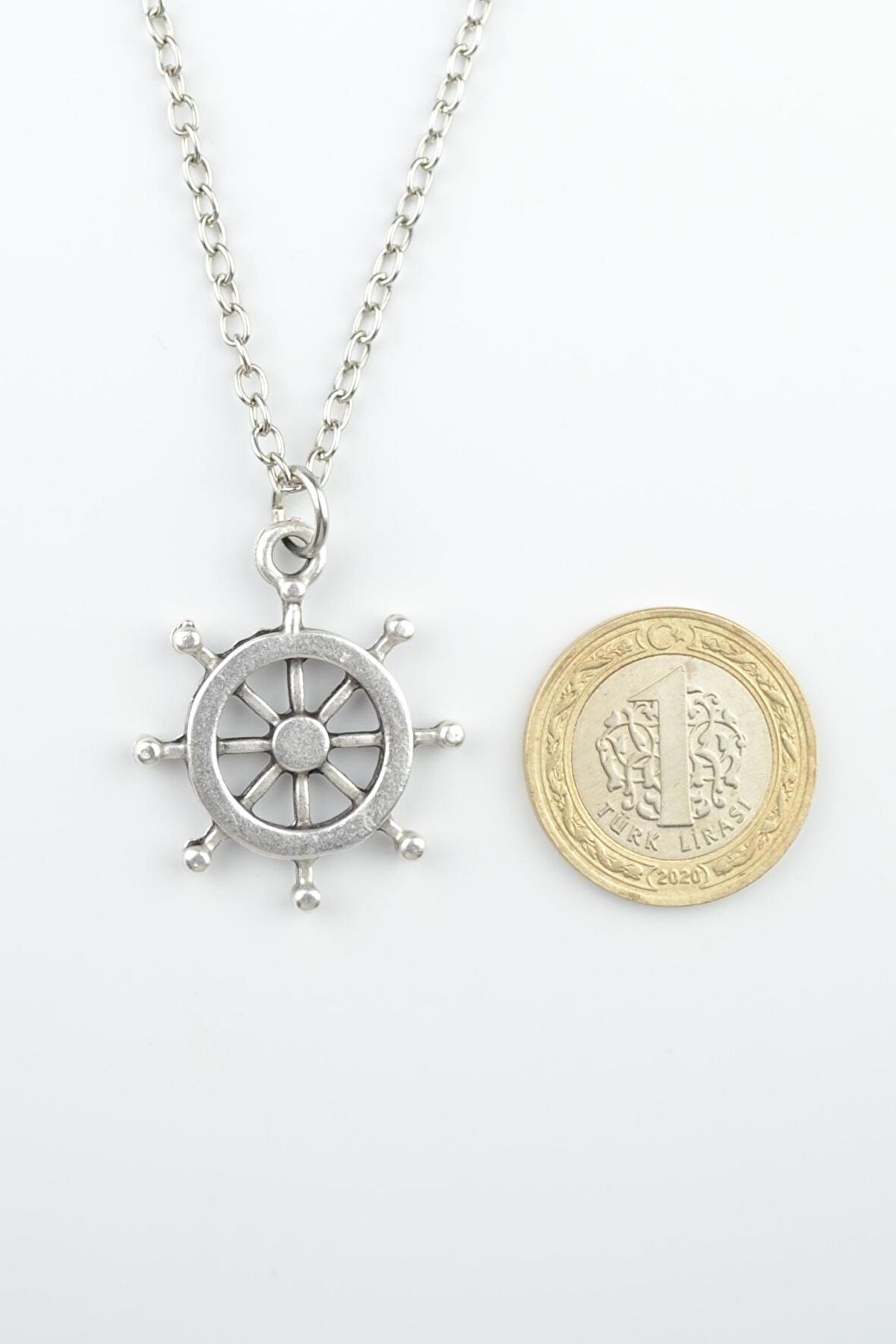 Dümen Düz Zincir Kolye