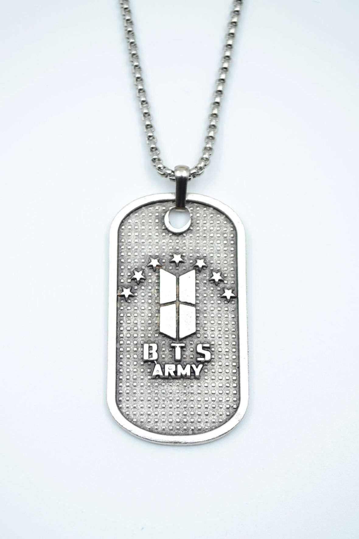 BTS Army Künye Örme Zincir Kolye