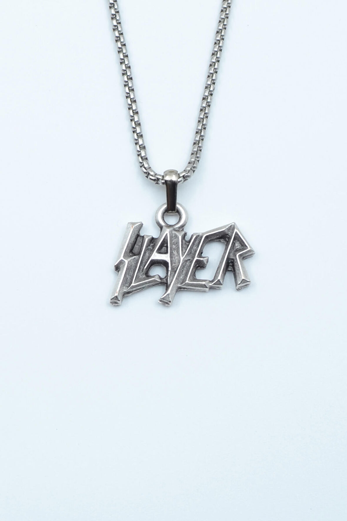 Slayer Örme Zincir Kolye