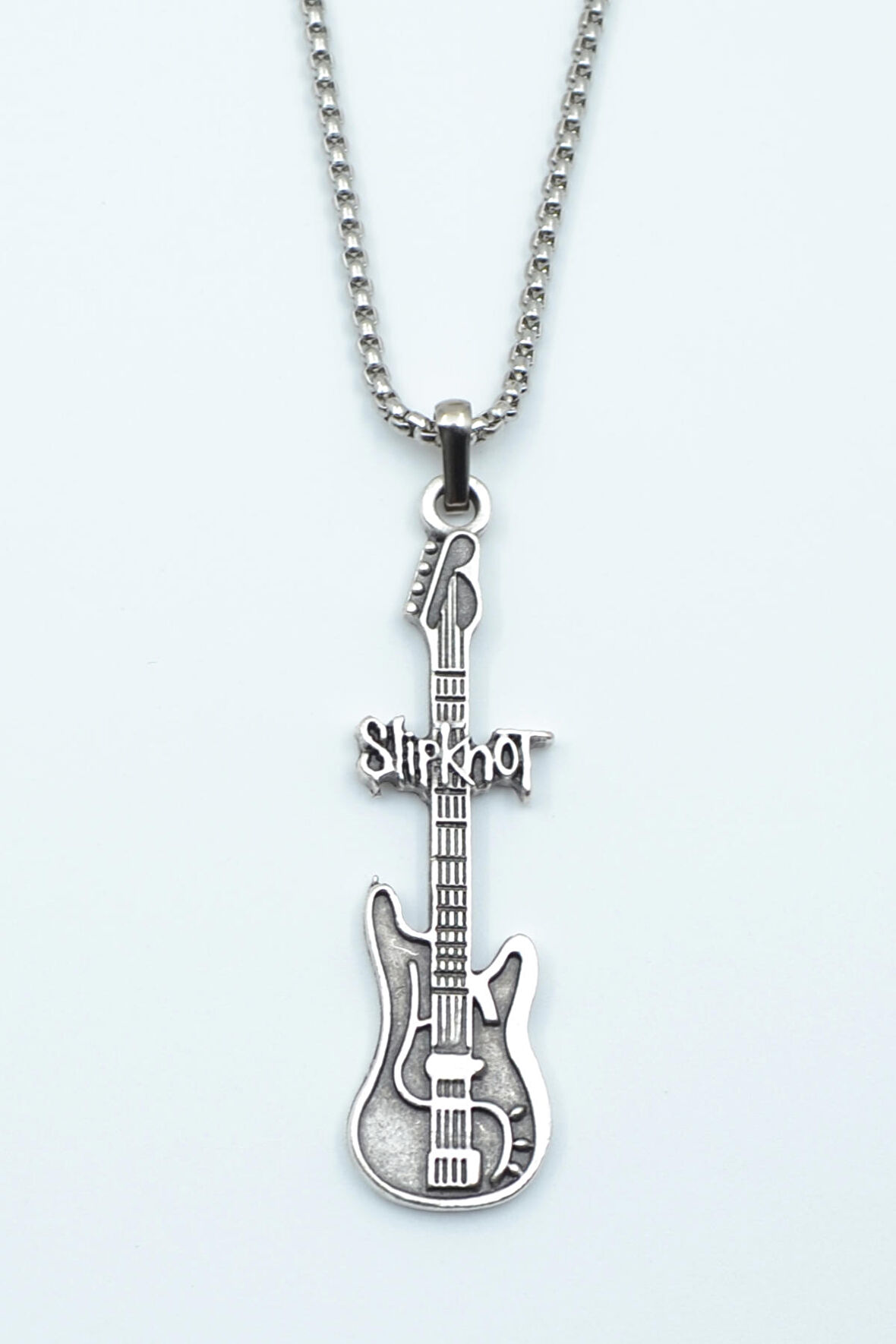 Slipknot Elektro Gitar Örme Zincir Kolye