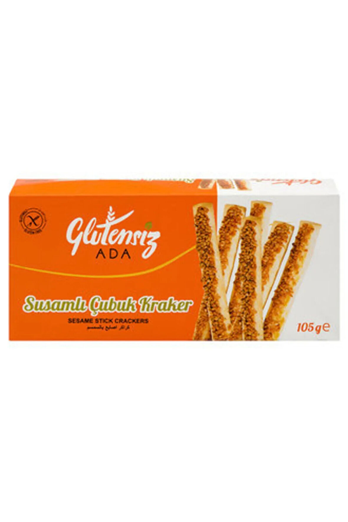 Glutensiz Ada Susamlı Çubuk Kraker 105 Gr / 5 Adet