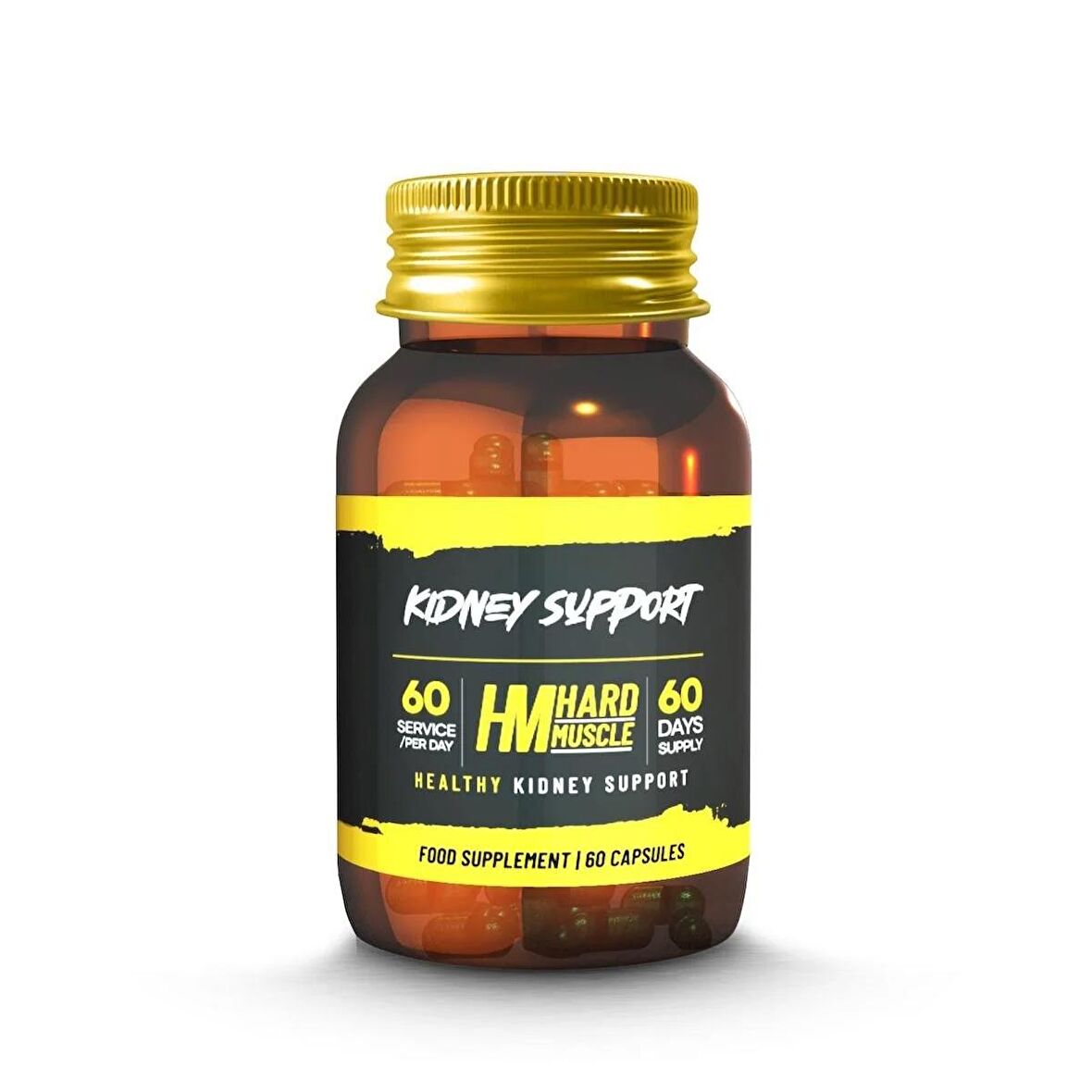 Hard Muscle Kidney Cystone Detox Astragalus support 60 Kapsül USA MENŞEİ