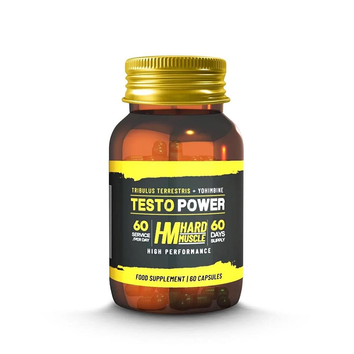 Hard Muscle Testo Power Tribulus + Yohimbine 60 Kapsül