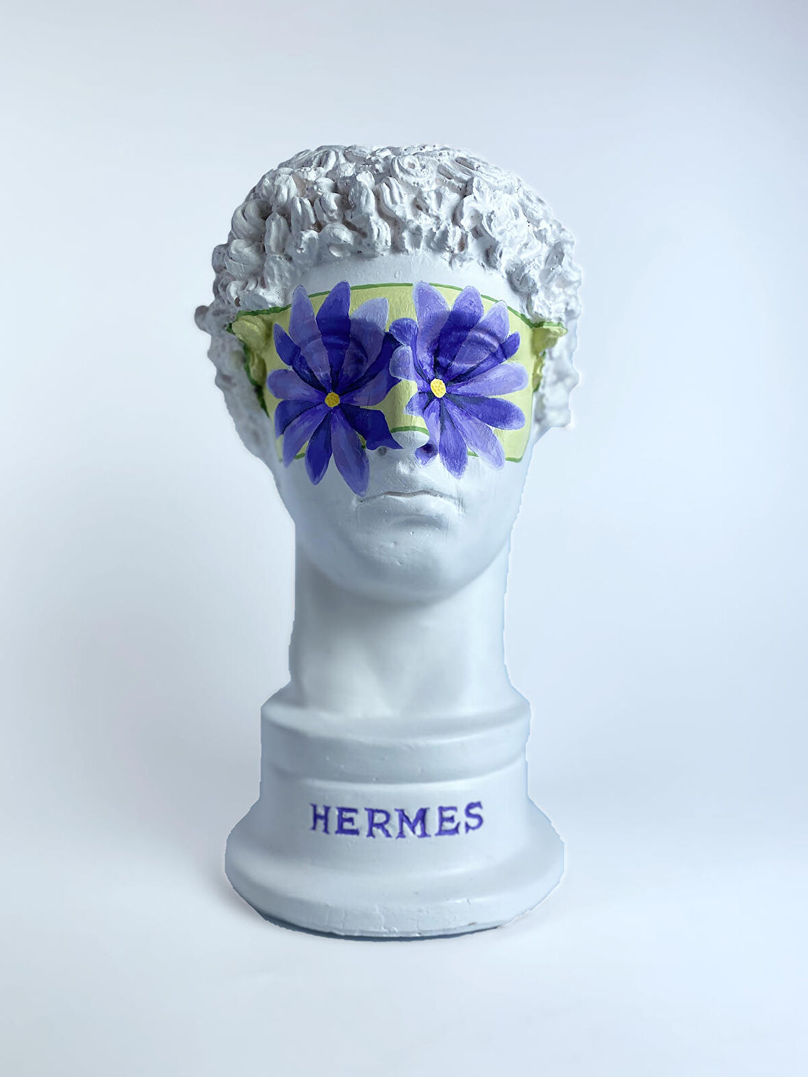 Hermes 'Bloom' Dekoratif Heykel, Pop Art Roma Yunan Heykelleri