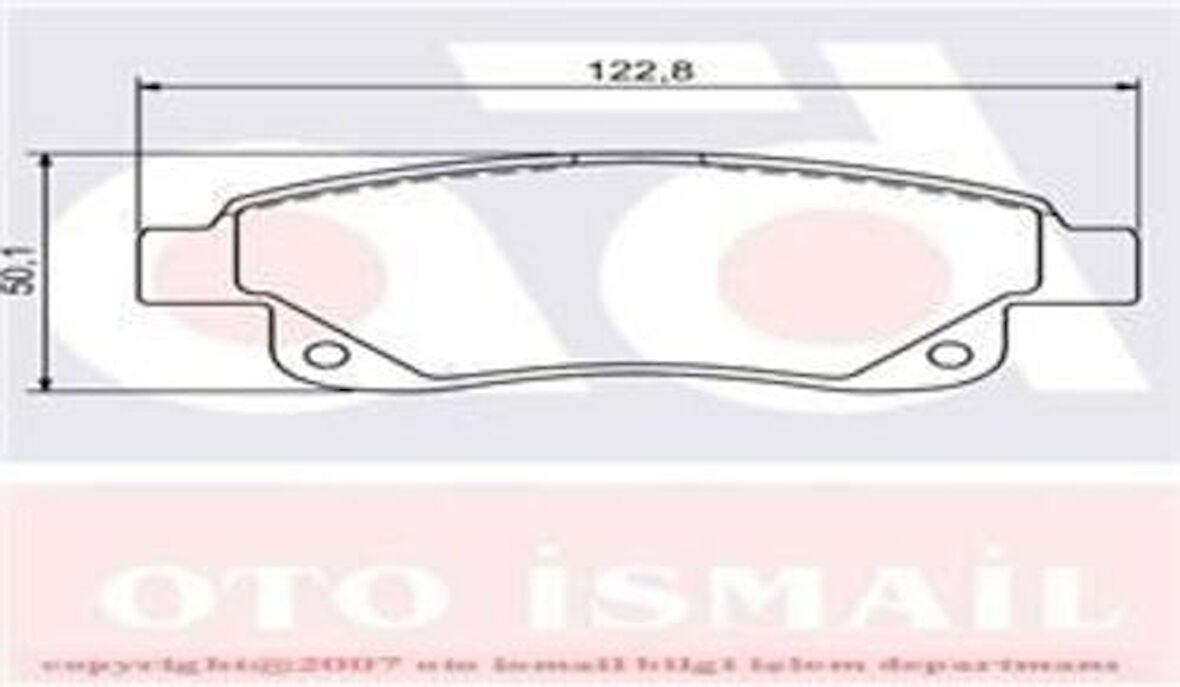 Hattat-Hema 3031378 Ön Balata Ford Transit T12 2.0 2.5 DI 2.5TD 2.5 TDI 88-03 Çap 138.8-64-18.8 34000039 92VB2K021AB