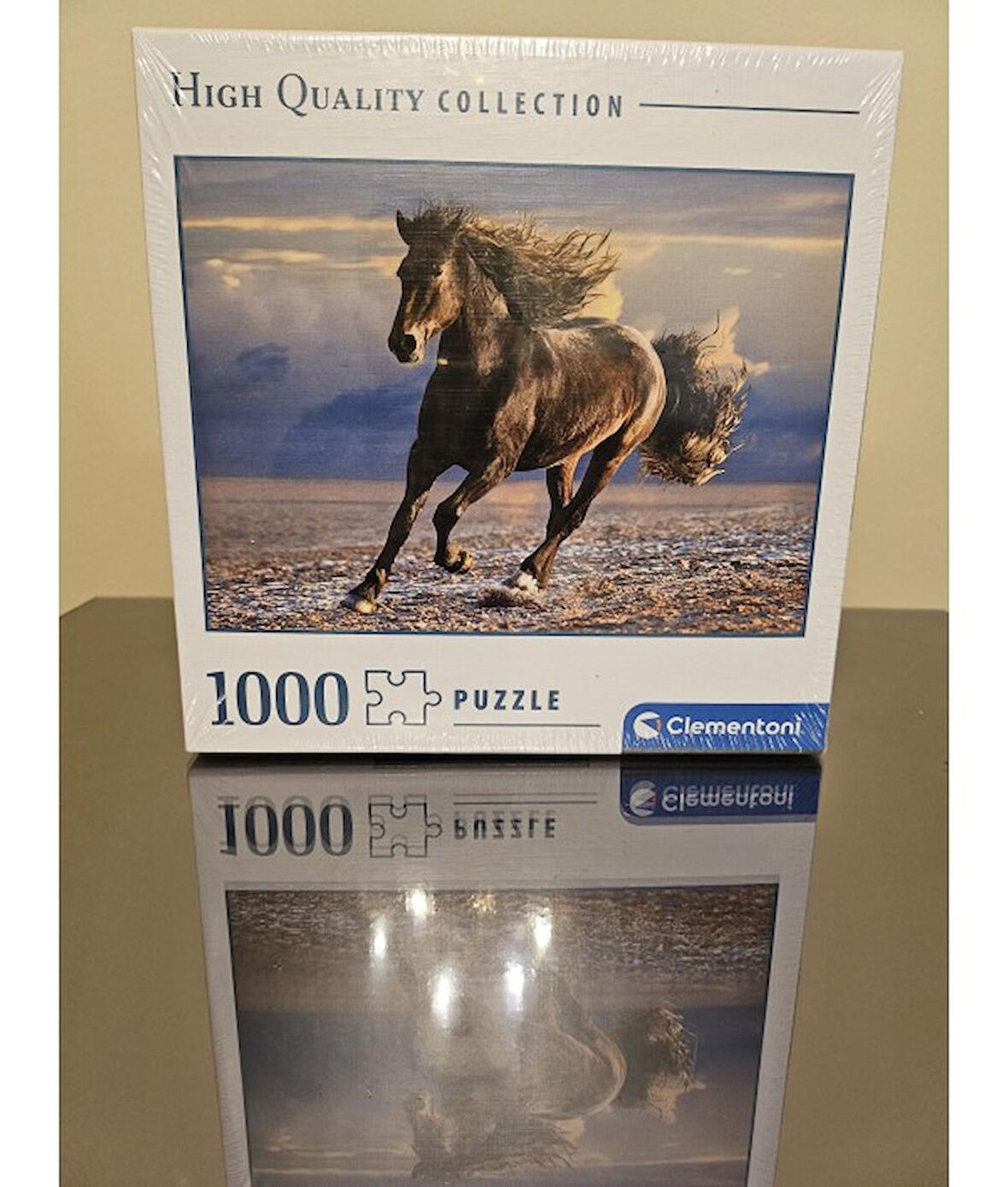 Clementoni 1000 Parça Puzzle Koşan At