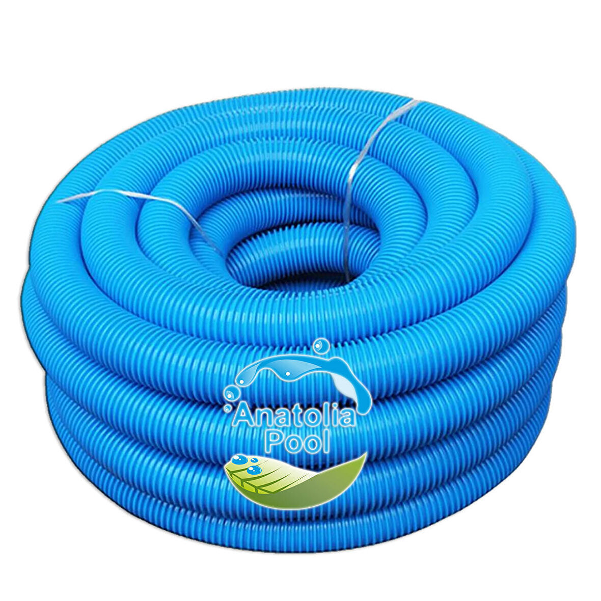 Anatolia Pool Havuz Süpürgesi Vakum Hortumu 1,5" Ø38mm 30 Metre (Pool Vacuum Hose)