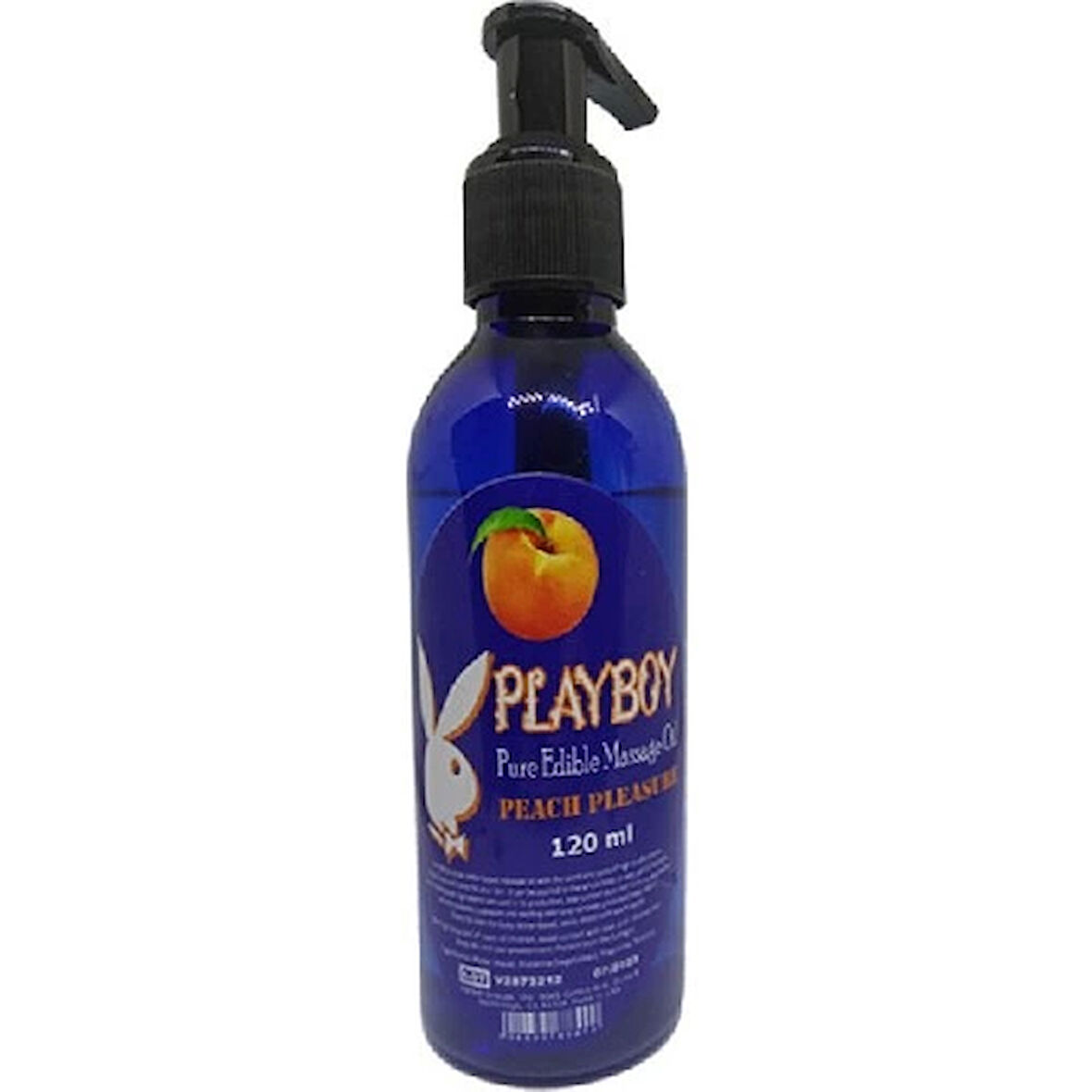 Playboy Pure Edible Peach Flavored Massage Oil Srcx - Şeftali Aromalı 120ML Masaj Yağı