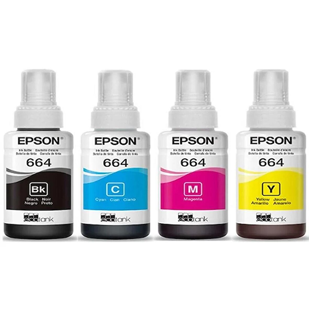 Epson T6641/T6642/T6643/T6644 Orjinal Mürekkep Kartuş Takımı L3050