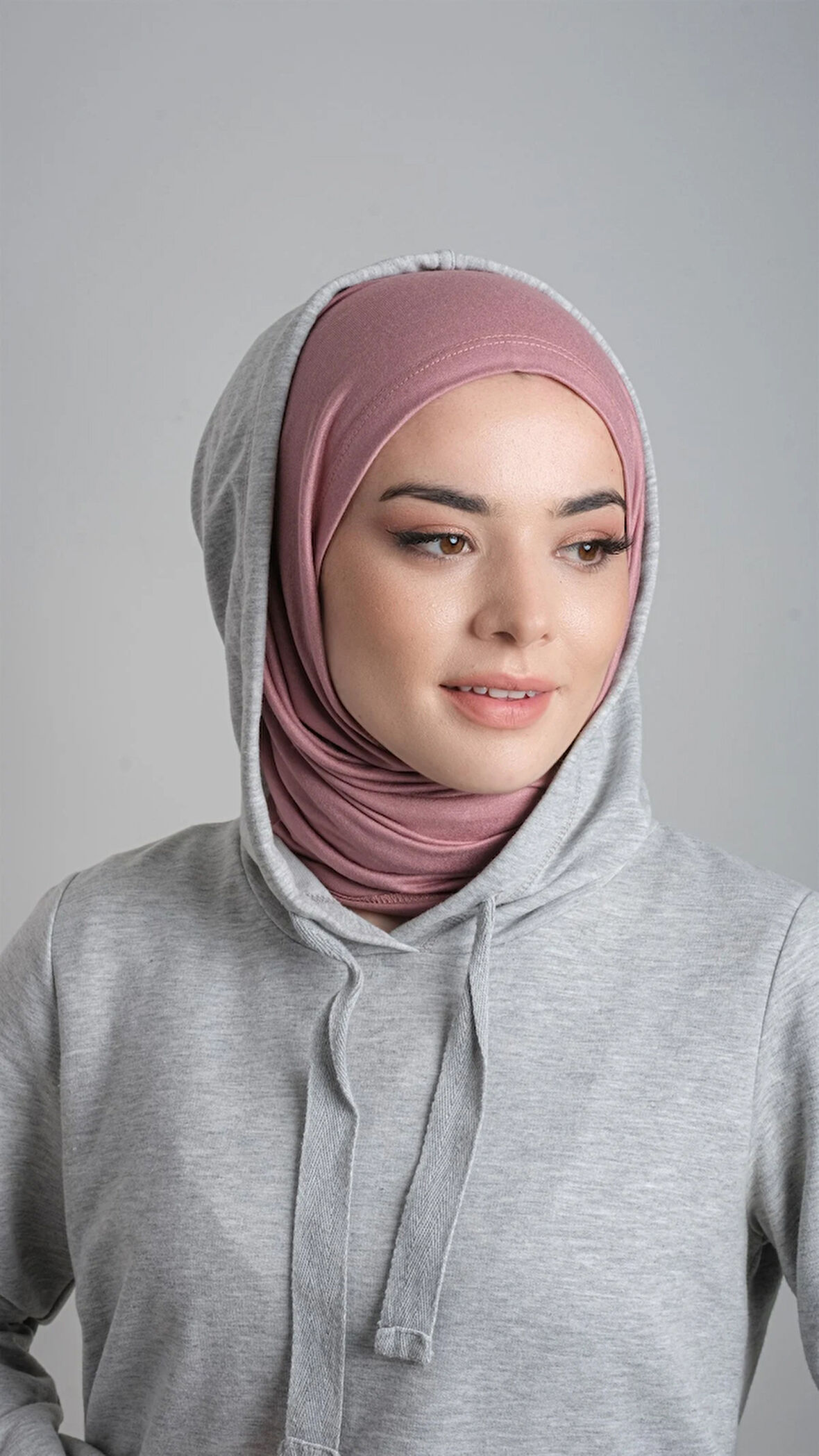 Pudra Pratik Hazır Geçmeli Şal Viskon Kumaş Penye Şal 2108_06