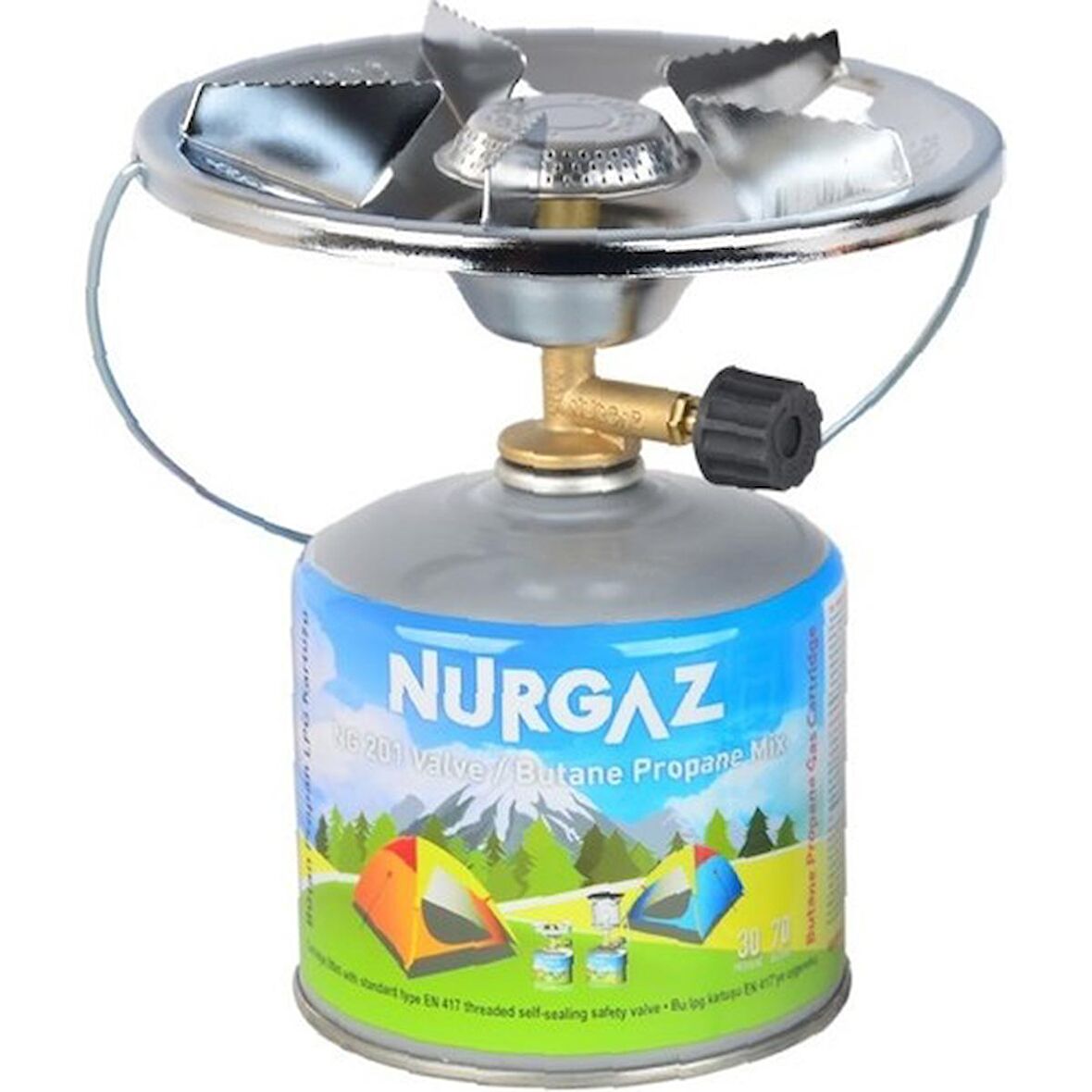 Nurgaz Ng 076 Olympos Ocak 450 gr Kartuşlu OC611