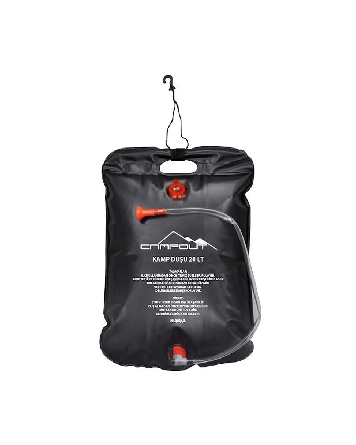 Nurgaz Campout Kamp Duşu 20 Litre