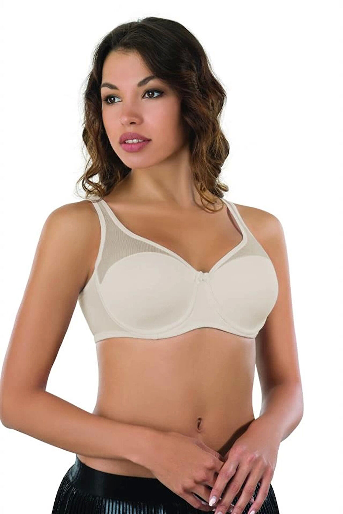 Ten Emay 167 B Tül Push Up Toparlayıcı Sütyen