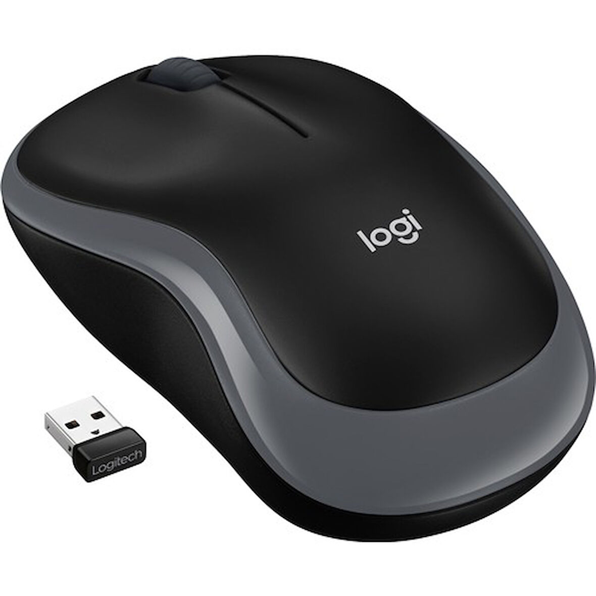 Logitech 910-002235 M185 Gri Kablosuz Mouse Optik 1000 Dpı Buton 