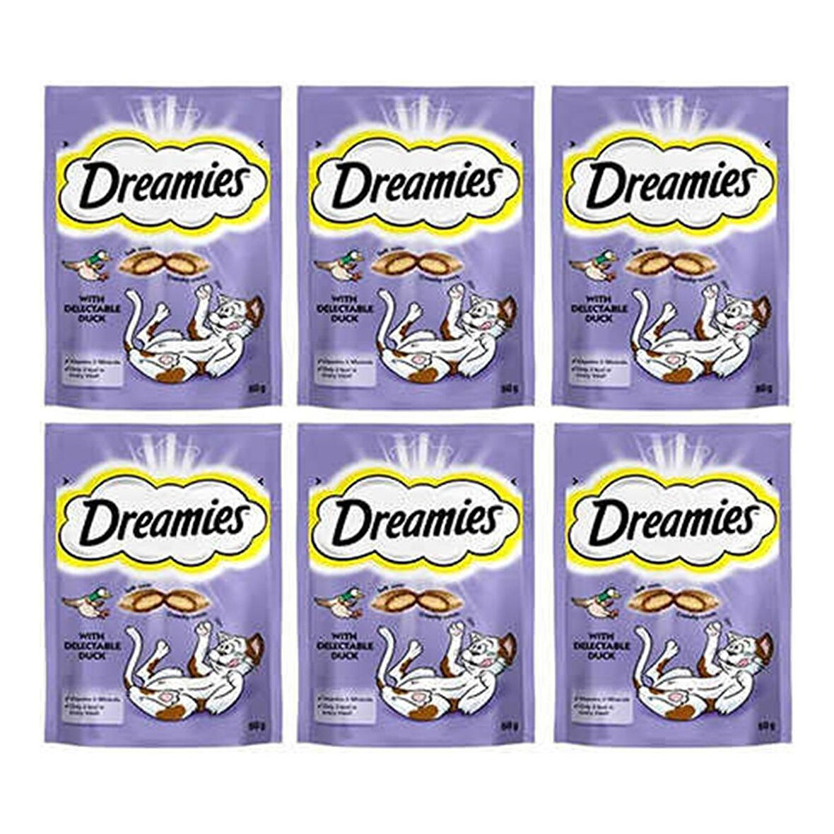 Dreamies Dreamis Ördekli Kedi Ödülü 60  gr