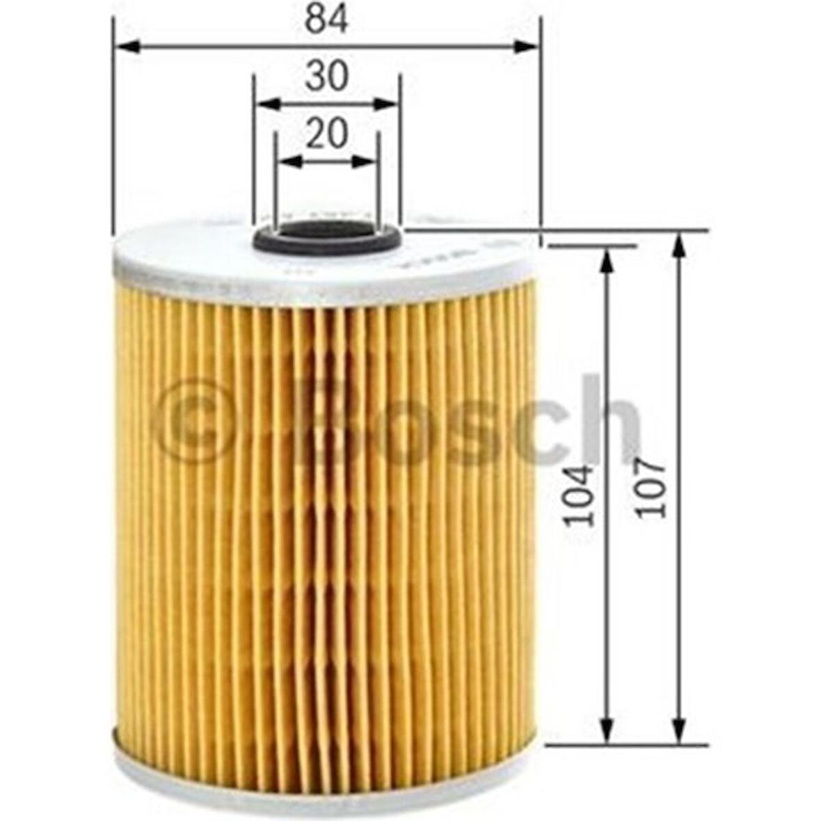 Bosch Yağ Filtresi 1457429174