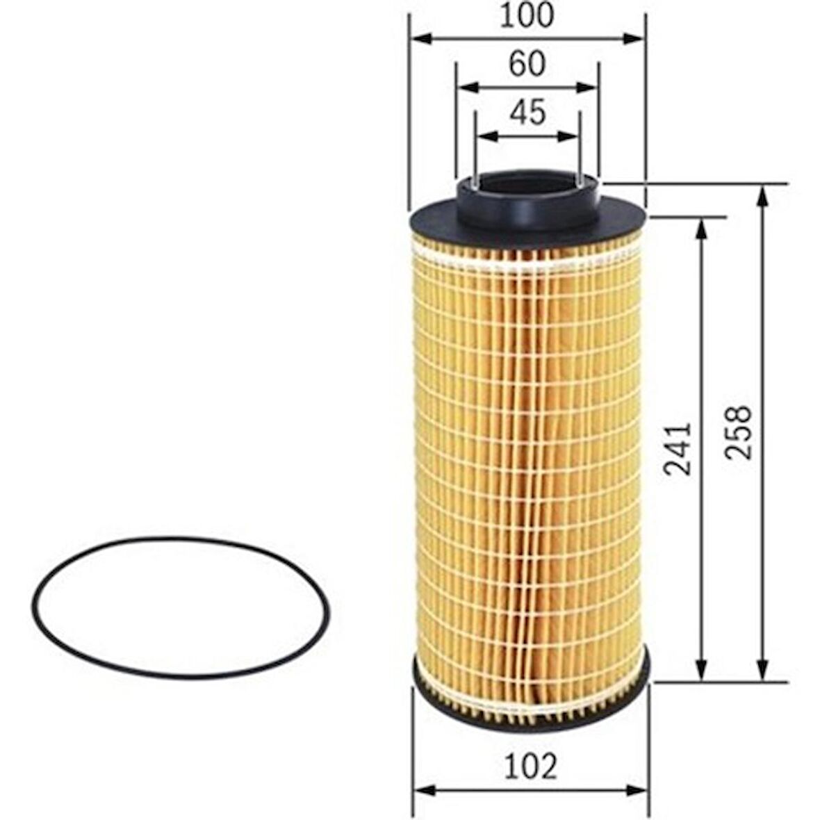 Bosch Yağ Filtresi F026407120