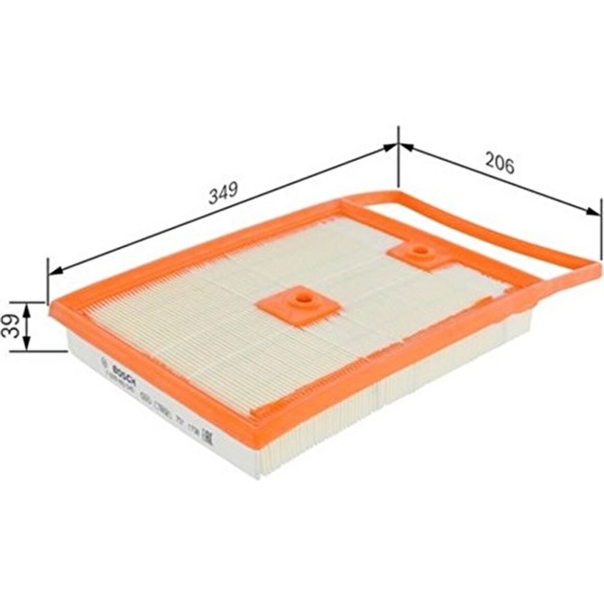Bosch Hava Filtresi Polo-A1-Fabıa-Rapıd-Ibıza-Toledo 1.4 Tdi 14 F026400543