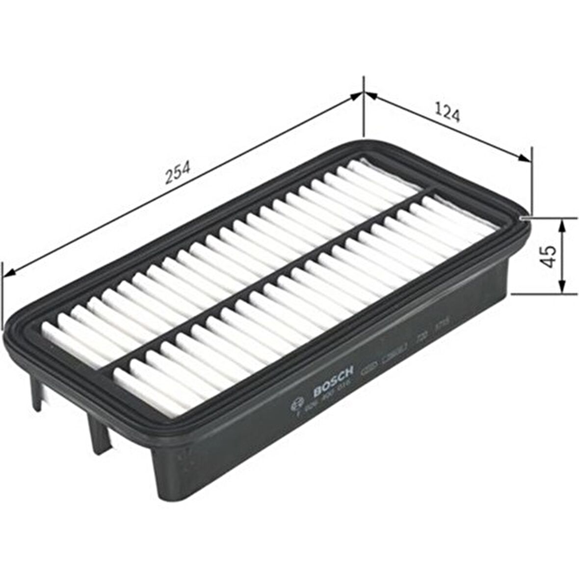 Bosch Hava Filtresi Hyundaı Getz 1.5 Crdi F026400016