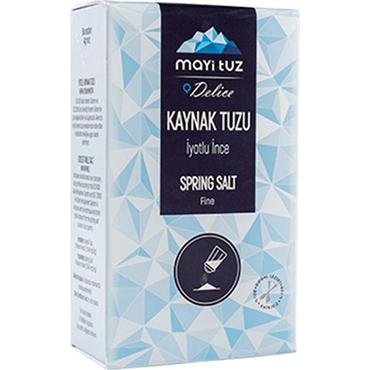 Mayi Tuz Kaynak Tuzu Iyotlu Ince 600 gr