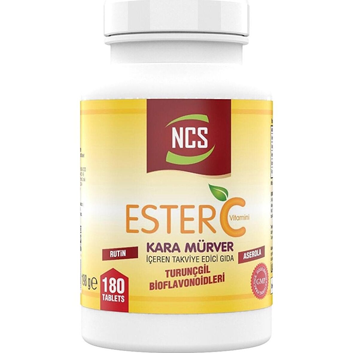 Ncs Ester C Vitamini Kara Mürver 180 Tablet