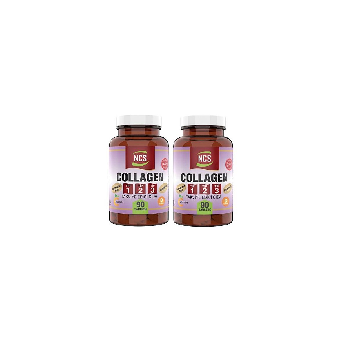 Ncs Kollajen Tip 1 - 2 - 3 Vitamin C - E 180 Tablet 2 Kutu