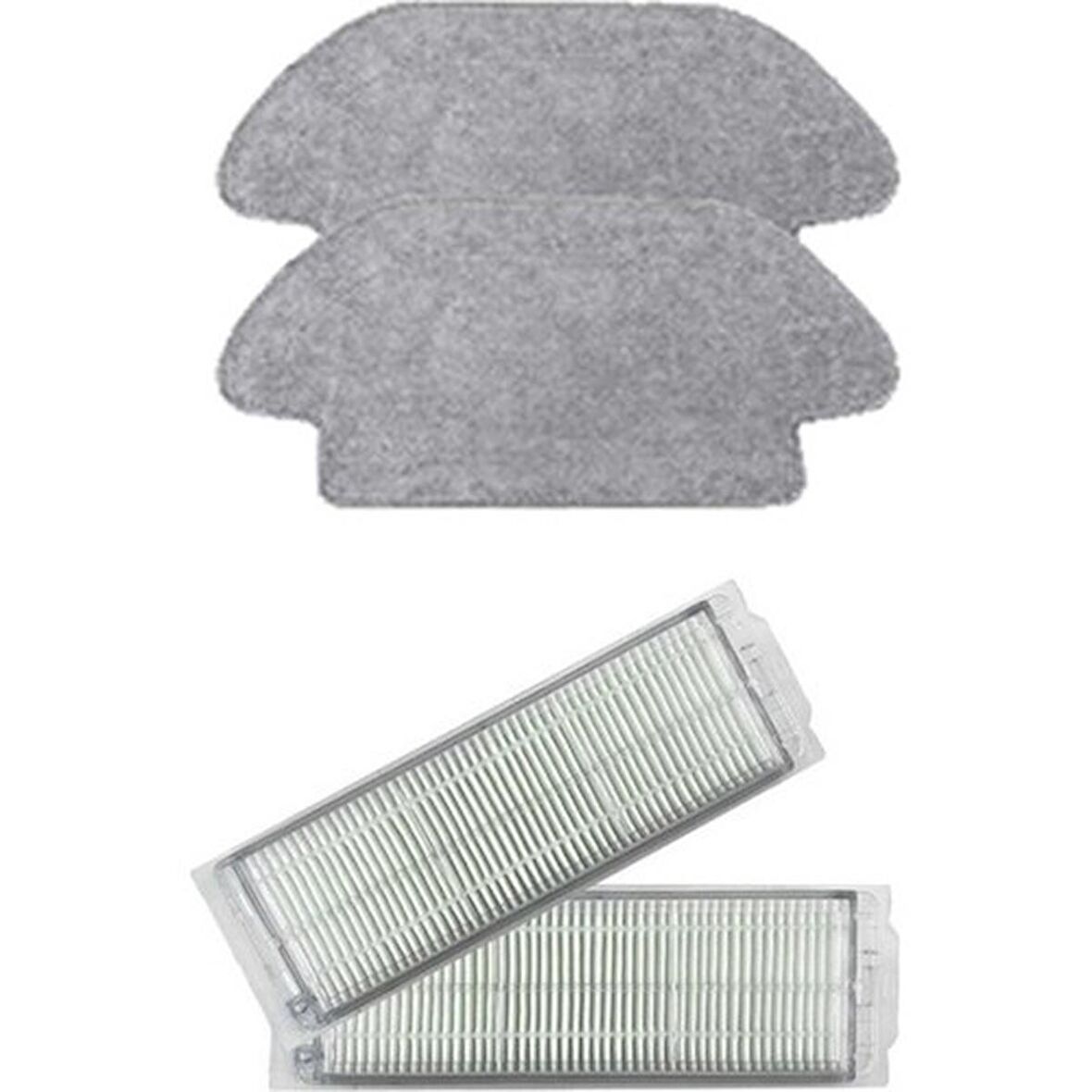 Dijitaldepodan Xiaomi Mi Robot Vacuum Mop Pro Set 2 Adet Hepa Filtre 2 Adet Fiber Mop Bezi