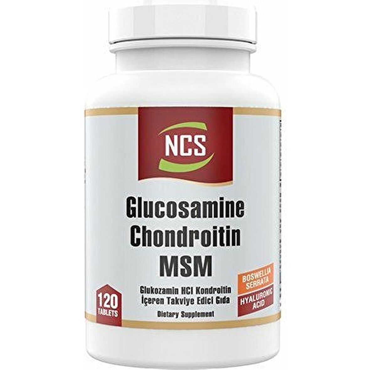 Ncs Glucosamine Chondroitin Msm Hyaluronic Acid 120 Tablet