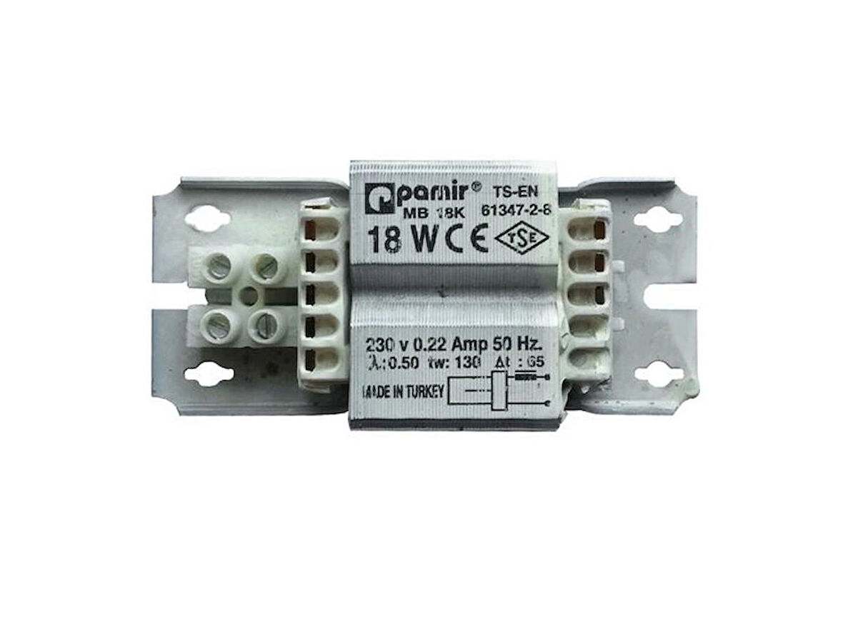 Pamir 18W Kompakt Mekanik / Manyetik Balast