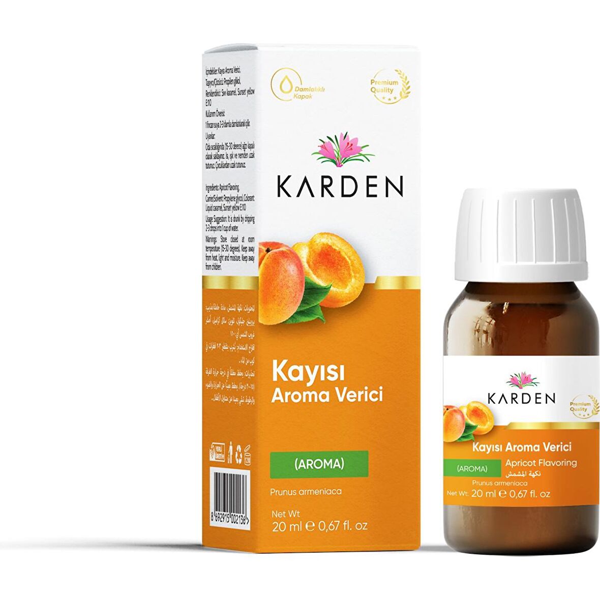 Karden Kayısı Aroma Verici 20 ml
