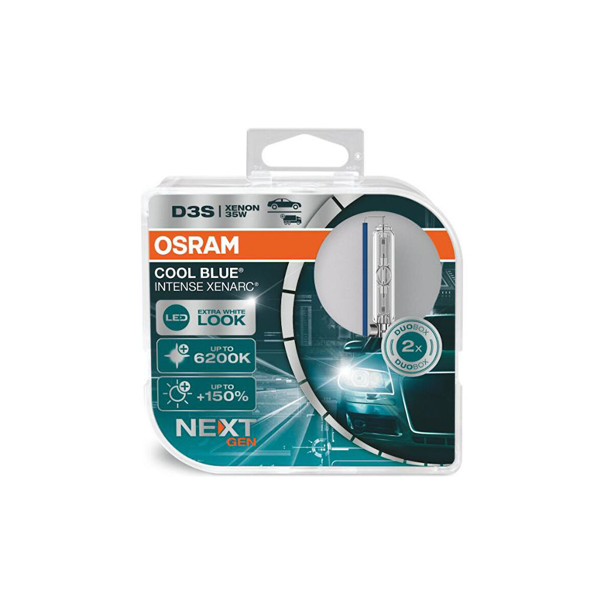 Osram D3S Cool Blue Intense Xenarc 6200K Beyaz Işık (Takım - 2 Adet)