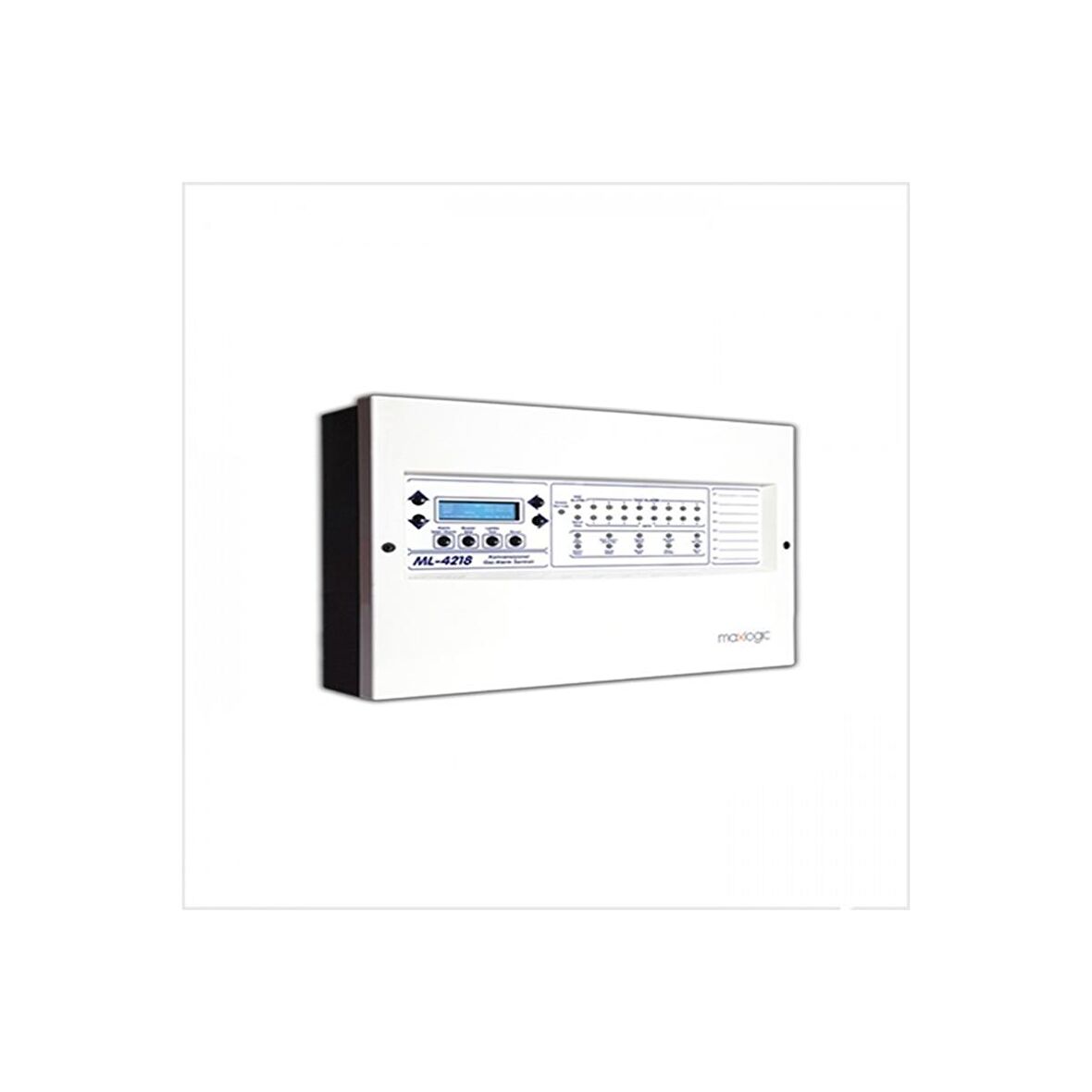 Mavili ML-4218 Maxlogic Konvansiyonel Gaz Alarm Santralı, 8 Bölge, 16 Röle Çıkışı