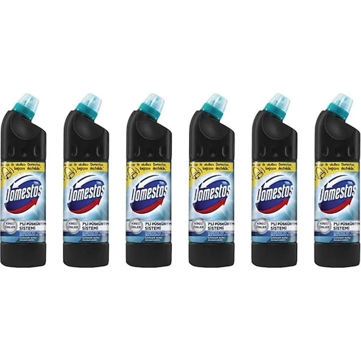 Domestos Okyanus Esintisi 7'li Püskürtme Yoğun Kıvamlı Çamaşır Suyu 6 x 750 ml