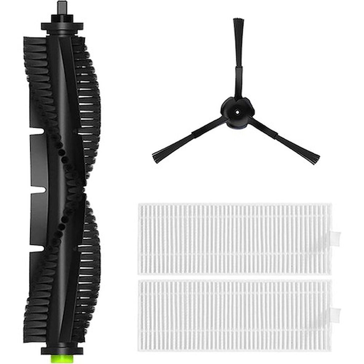 360 Vacuum Mop Cleaner S10 Robot Süpürge 4'lü Yedek Parça Seti - Muadil Ürün