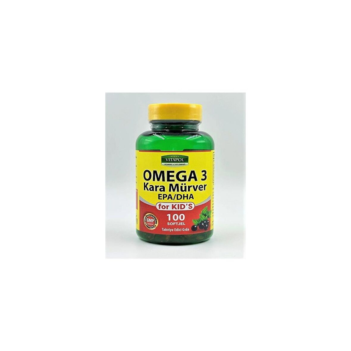 Vitapol Kids Çocuk Omega 3 Karamürver 100 Kapsül