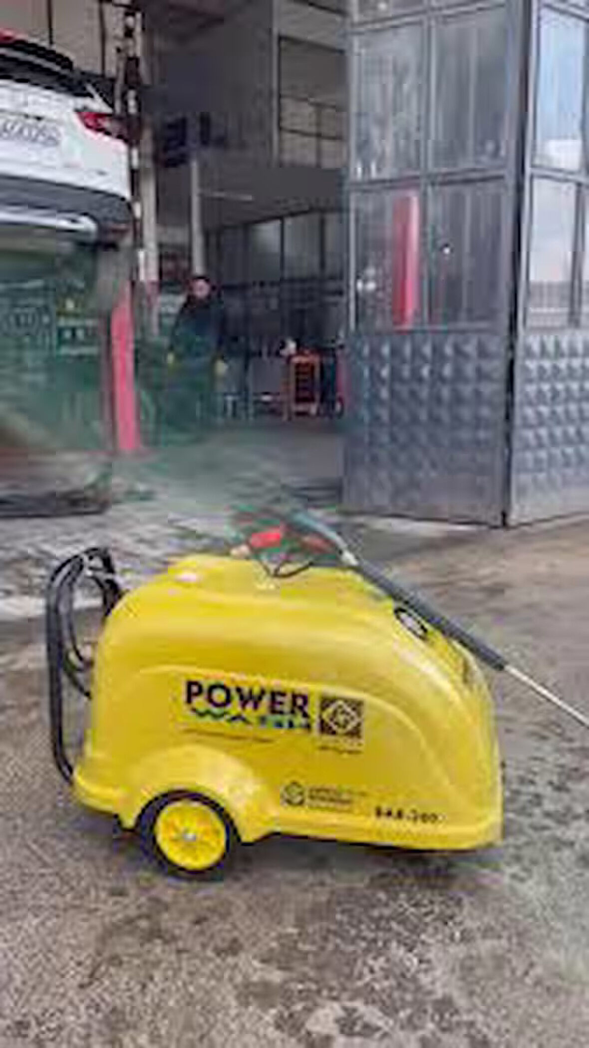 Power Wash APW-VQA-250P 250 Bar Profesyonel Soğuk Oto Yıkama